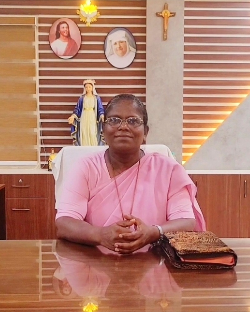 Rev. Sr. Jaya Hilda Mary-FMM - Headmistress